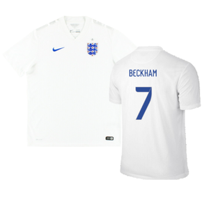 England 2014-16 Home (Very Good) (BECKHAM 7)_0