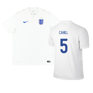 England 2014-16 Home Shirt (M) (Good) (CAHILL 5)_0