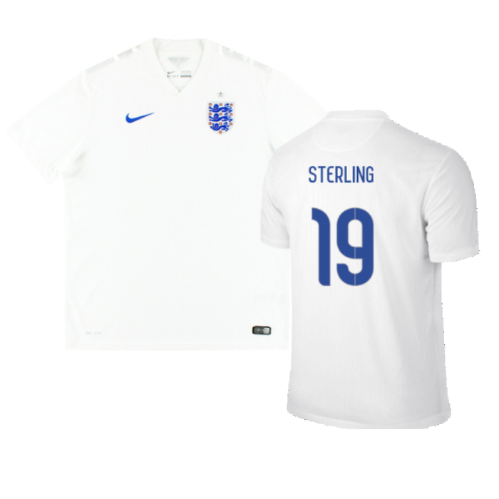 England 2014-16 Home Shirt (M) (Good) (STERLING 19)