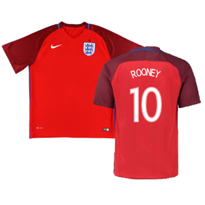 England 2016-17 Away Shirt (M) (Excellent) (Rooney 10)_0