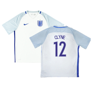 England 2016-17 Home Shirt (M) (Good) (Clyne 12)_0