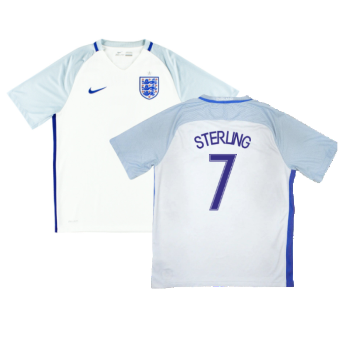 England 2016-17 Home Shirt (XL) (Excellent) (Sterling 7)