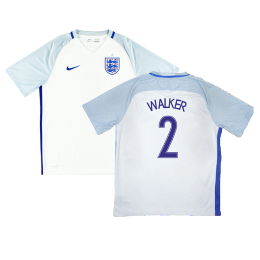 England 2016-17 Home Shirt (XL) (Excellent) (Walker 2)_0