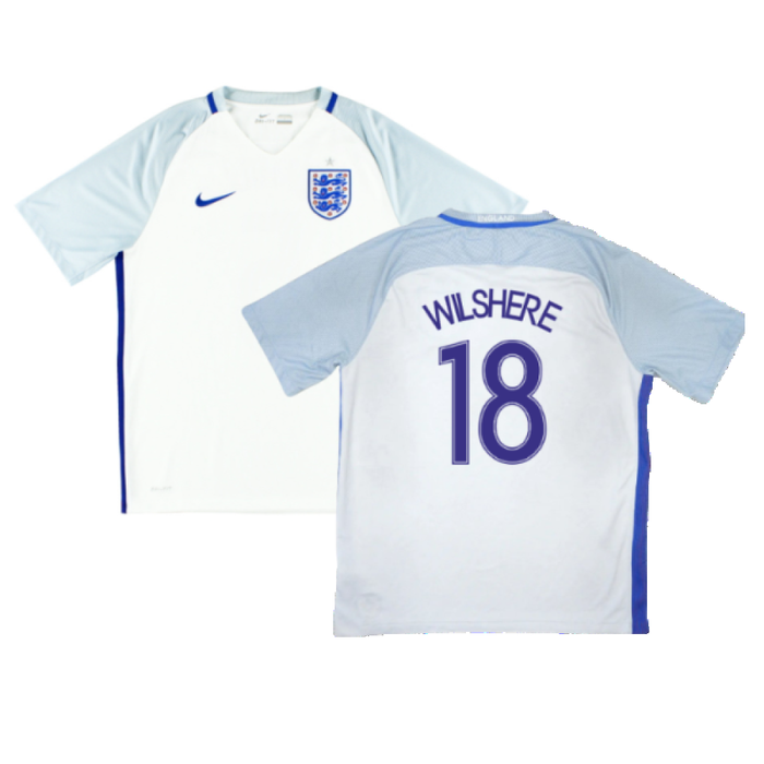 England 2016-17 Home Shirt (XL) (Excellent) (Wilshere 18)