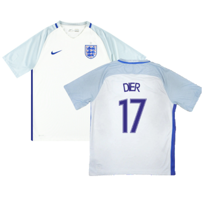 England 2016-18 Home (L) Barkley #19 (Excellent) (Dier 17)