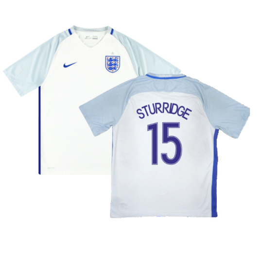 England 2016-18 Home (L) Barkley #19 (Excellent) (Sturridge 15)_0