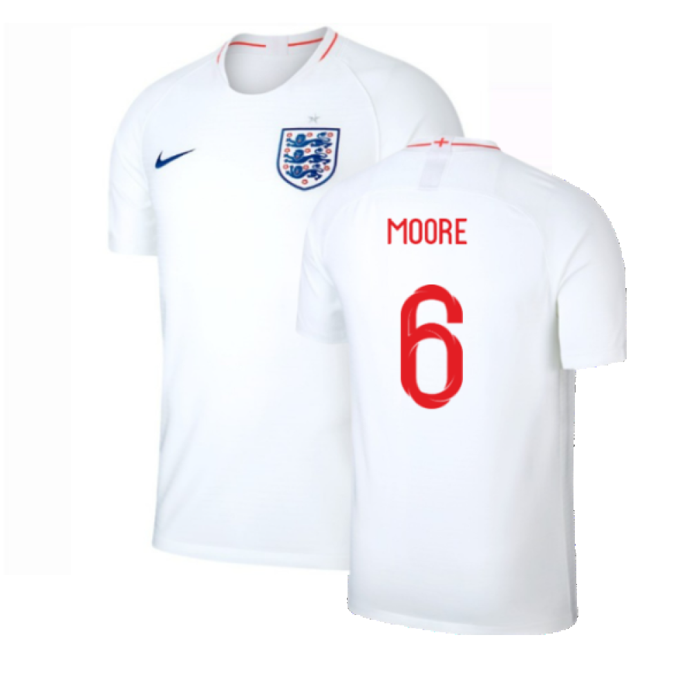 Classic Football England T Shirt 2018 England 2018-19 Home Shirt
