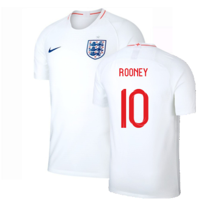 England 2018-19 Home Shirt (Infant M) (Excellent) (Rooney 10)