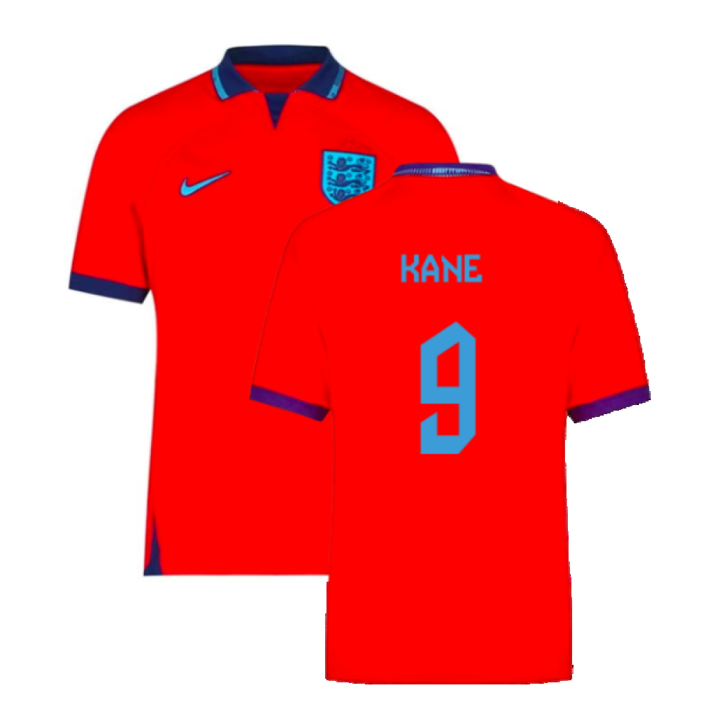England 2022-2023 Away Shirt (XLB) (KANE 9) (Excellent) – Classic