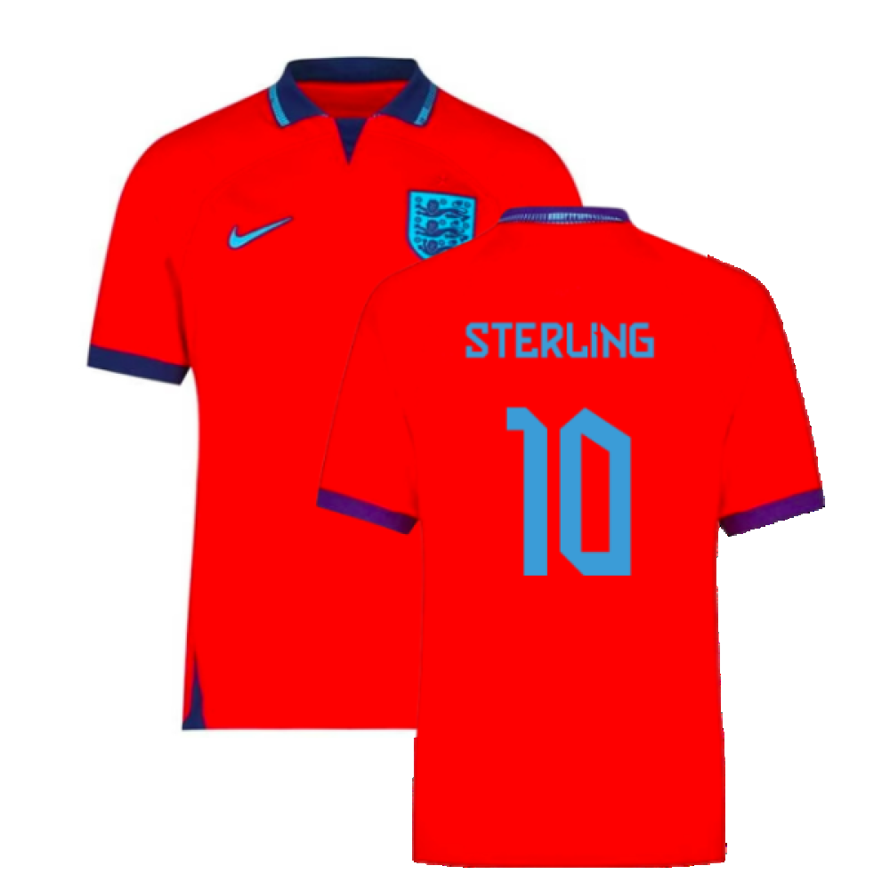 England 2022-2023 Away Shirt (XLB) (STERLING 10) (Excellent