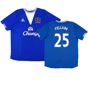 Everton 2009-10 Home Shirt (M) (Excellent) (Fellaini 25)_0