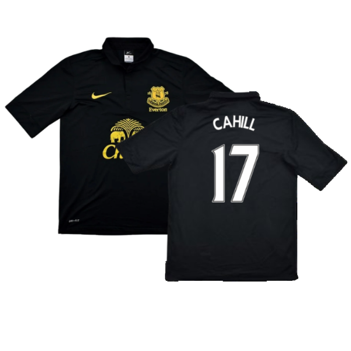 Everton 2012-13 Away Shirt (S) (Excellent) (CAHILL 17)