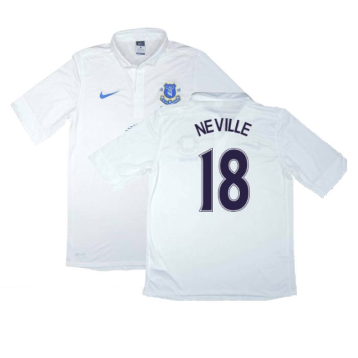 Everton 2012-13 Third Shirt (Excellent) (Neville 18)