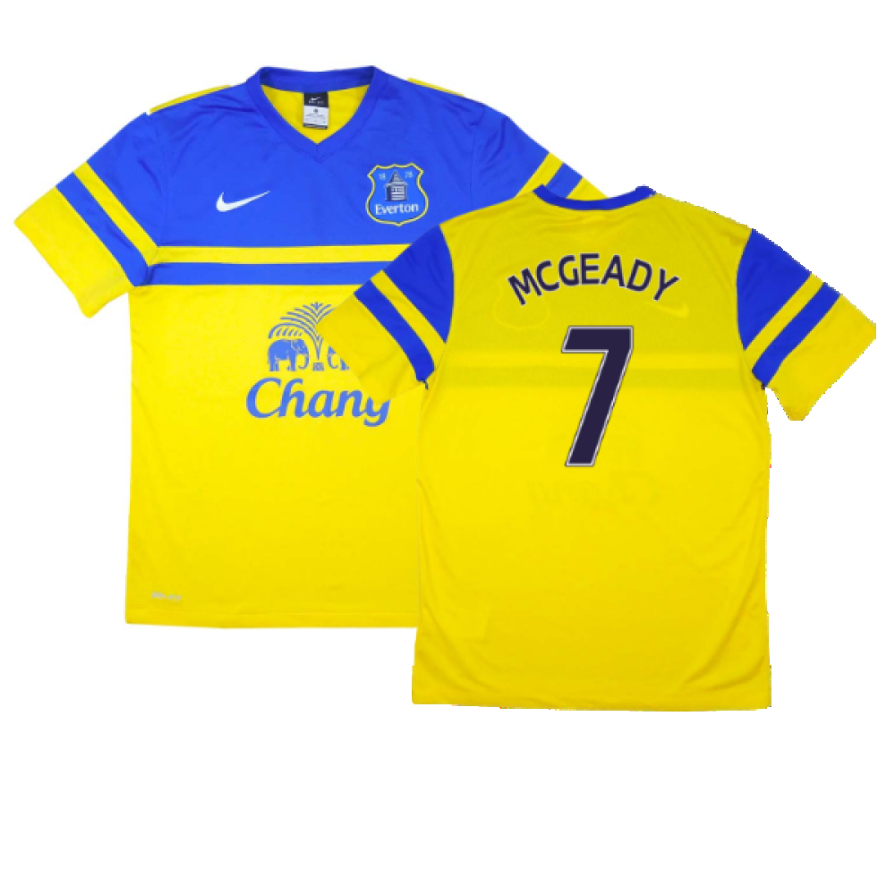 Yellow Everton Away Top Yellow Efc Away Kit Global Football Shirts