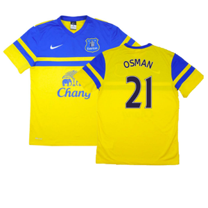 Everton 2013-14 Away Shirt (M) (Excellent) (Osman 21)_0