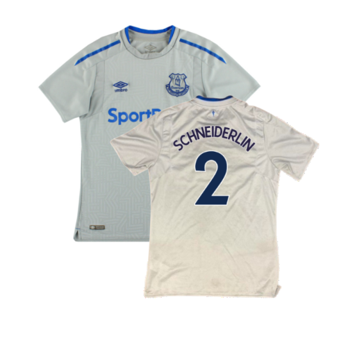 Everton 2017-18 Away Shirt (Good) (Schneiderlin 2)