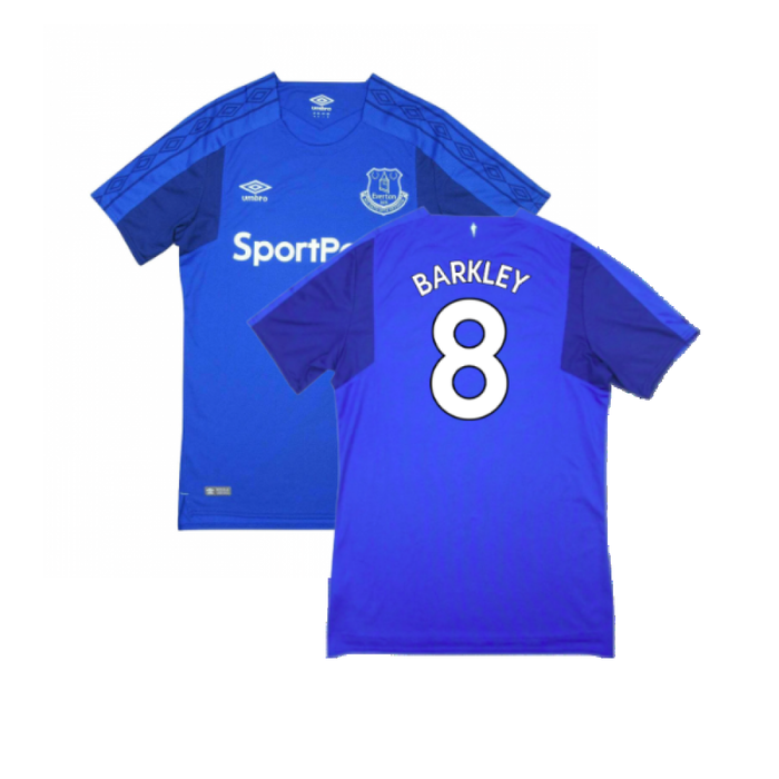 Everton 2017-18 Home Shirt (Excellent) (Barkley 8)