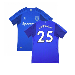 Everton 2017-18 Home Shirt (Excellent) (Funes Mori 25)_0