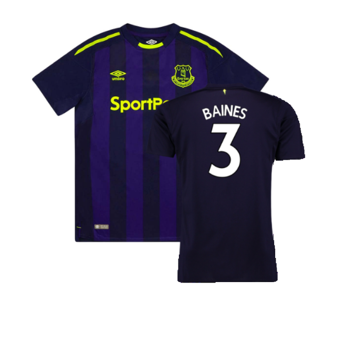 Everton 2017-18 Third (L) (Excellent) (Baines 3)