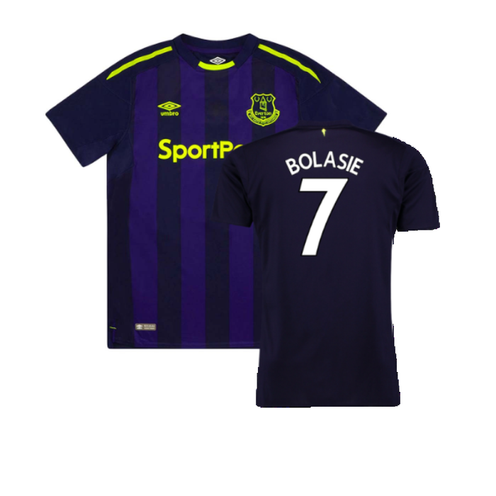 Everton 2017-18 Third (L) (Excellent) (Bolasie 7)