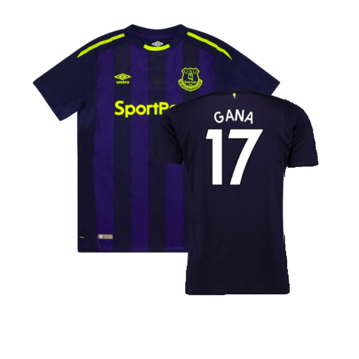 Everton 2017-18 Third (L) (Excellent) (Gana 17)