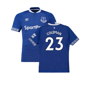 Everton 2018-19 Home Shirt (S) (Excellent) (Coleman 23)_0