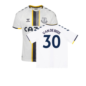 Everton 2021-22 Third Shirt (5XL) (Very Good) (VAN DE BEEK 30)_0