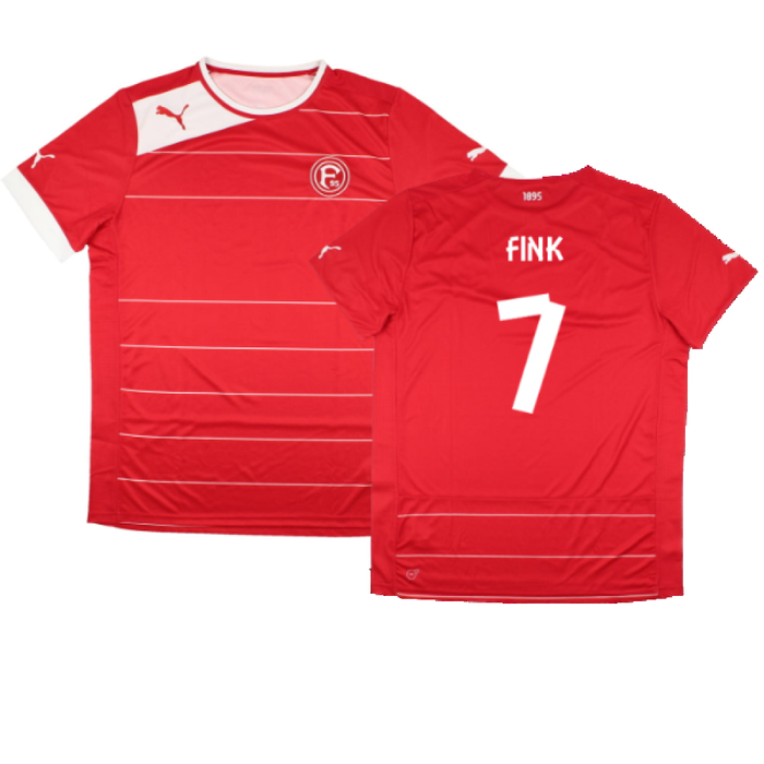 Fortuna Dusseldorf 2012-13 Home Shirt (Sponsorless) (S) (BNWT) (Fink 7)