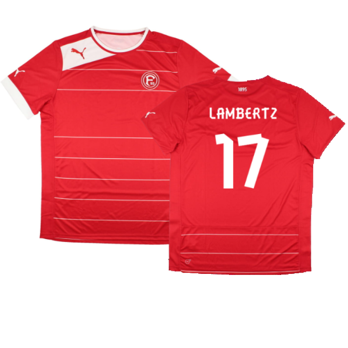 Fortuna Dusseldorf 2012-13 Home Shirt (Sponsorless) (S) (BNWT) (Lambertz 17)