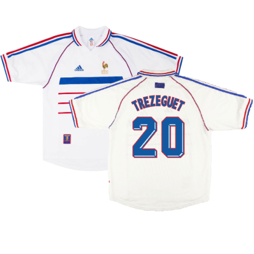 France 1998-2000 Away Shirt (M) (Very Good) (Trezeguet 20