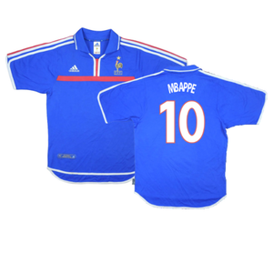 France 2000-02 Home Shirt (Excellent) (MBAPPE 10)_0