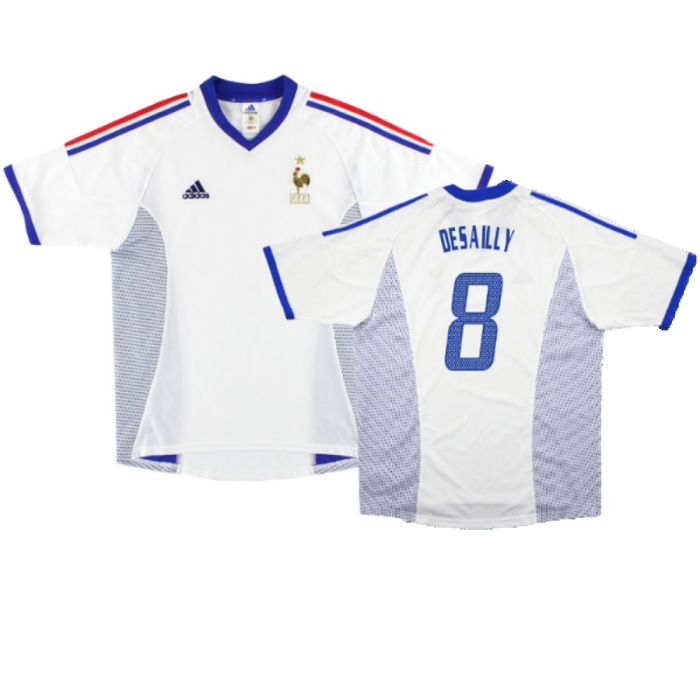 France 2002-04 Away Shirt (L) (Excellent) (Desailly 8)