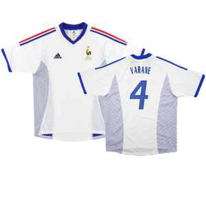 France 2002-04 Away Shirt (L) (Excellent) (VARANE 4)_0