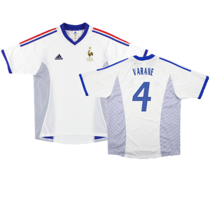 France 2002-04 Away Shirt (L) (Excellent) (VARANE 4)