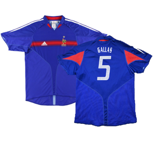 France 2004-06 Home Shirt (S) (Excellent) (Gallas 5)_0