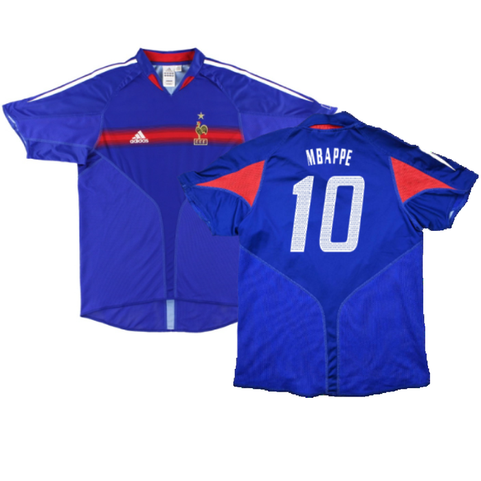 France 2004-06 Home Shirt (S) (Very Good) (MBAPPE 10)