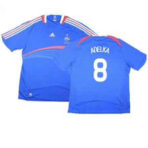 France 2007-08 Home Shirt (M) (Excellent) (Anelka 8)_0