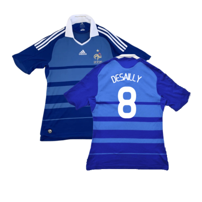 France 2008-09 Home Shirt (Excellent) (Desailly 8)