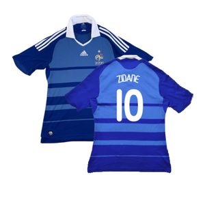 France 2008-09 Home Shirt (Very Good) (Zidane 10)_0