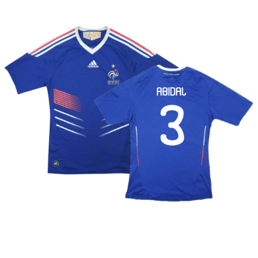 France 2009-10 Home Shirt (S) (Abidal 3) (Excellent)_0