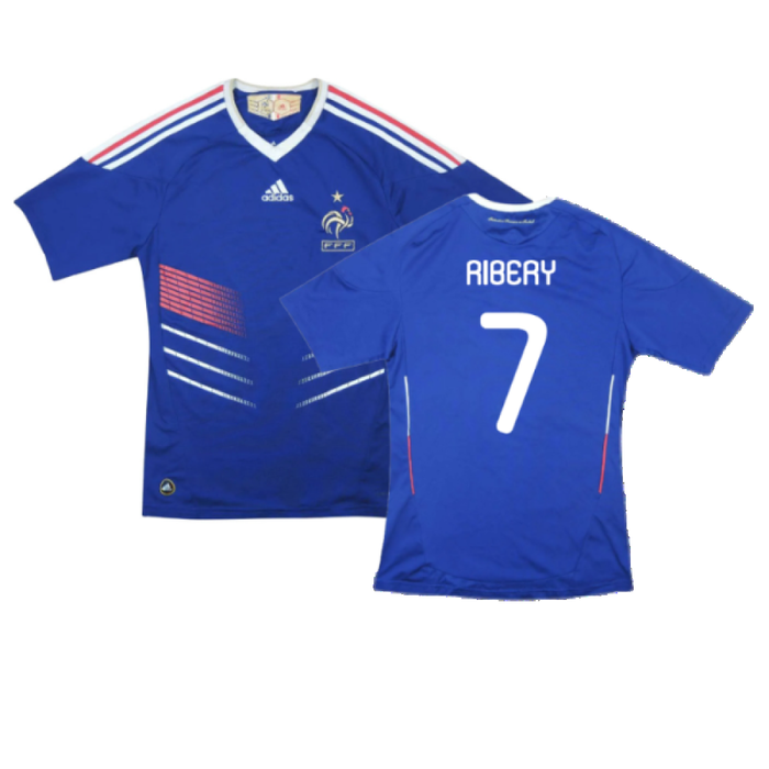 France 2009-10 Home Shirt (S) (Ribery 7) (Excellent)