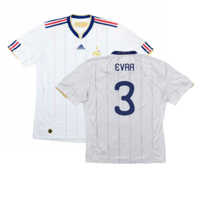 France 2010-11 Away Shirt (M) (Excellent) (EVRA 3)