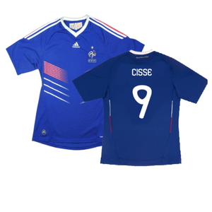 France 2010-2011 Home Shirt (L) (Excellent) (Cisse 9)_0