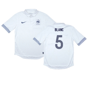 France 2012-13 Away Shirt (Excellent) (BLANC 5)_0