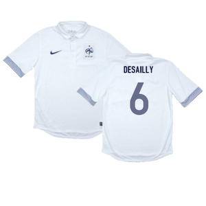 France 2012-13 Away Shirt (Excellent) (DESAILLY 6)_0