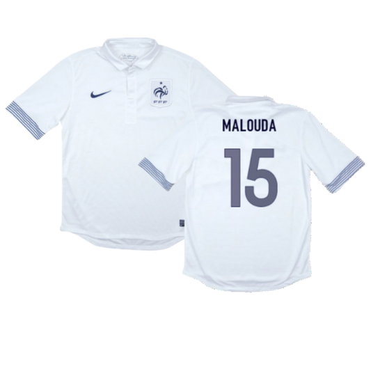 France 2012-13 Away Shirt (Excellent) (Malouda 15)_0