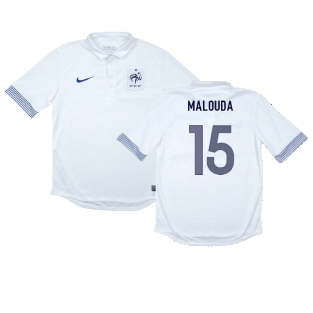 France 2012-13 Away Shirt (L) (Excellent) (Malouda 15)_0