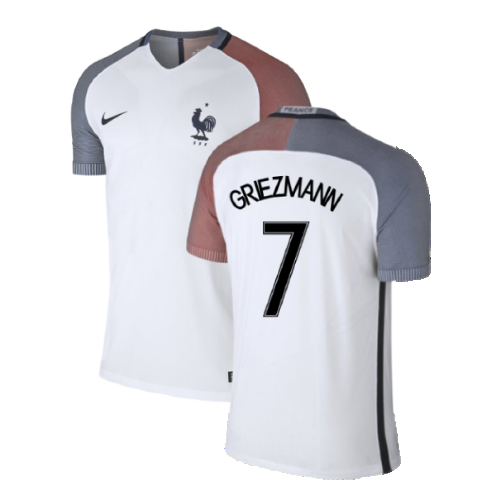 France 2016 17 Away Shirt LB Mint Griezmann 7 Classic Football Kit