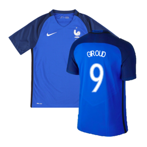 France 2016-17 Home Shirt (L) (Excellent) (Giroud 9)_0