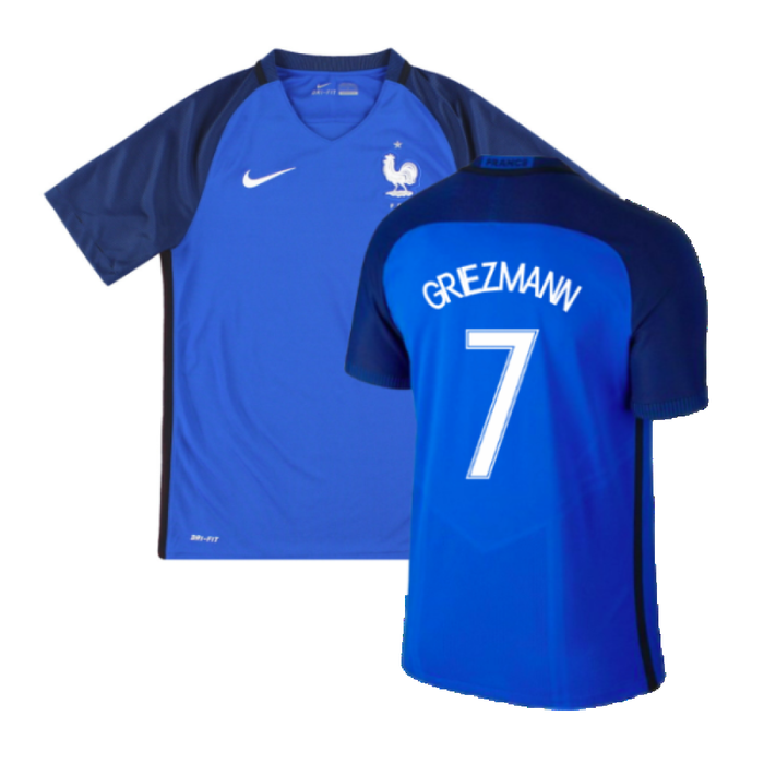 France 2016-17 Home Shirt (L) (Excellent) (Griezmann 7)